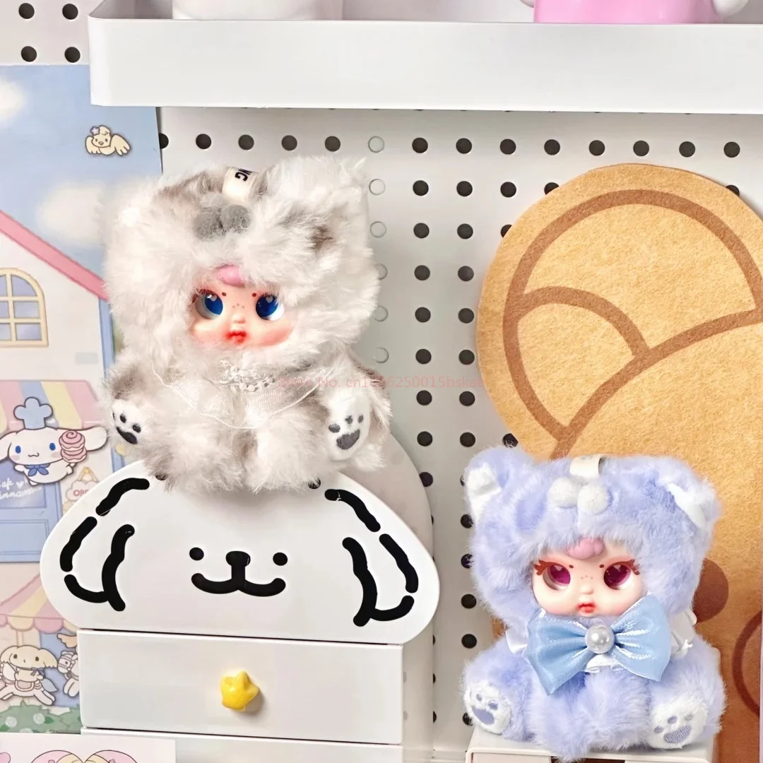 Mm Candy Tickle Cat Cute Mascot Blind Box Toy Trendy Feline Themed Collectible Item For Gifting And Fun New Arrival