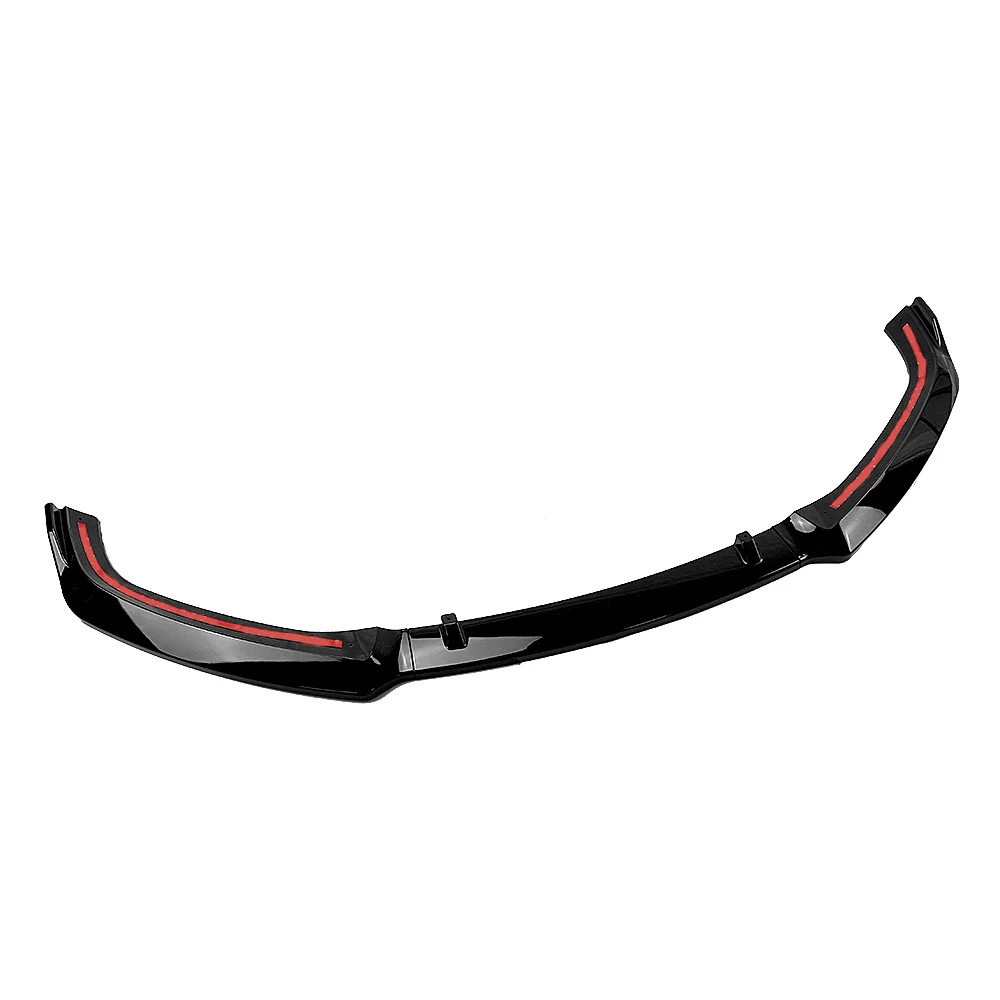 

Front Bumper Spoiler Lip Lower Splitter Guard For Audi A4 B9 S4 Sedan Sport 2017 2018 2019