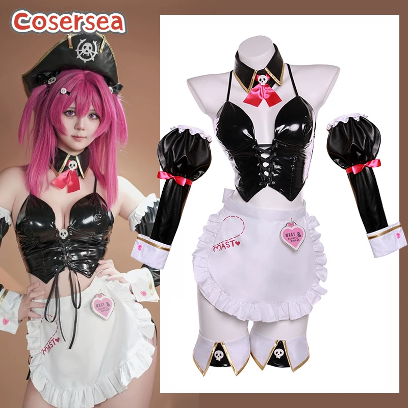 

Cosersea Mast Cosplay Costume Nikke The Goddess of Victory Mast Maid Uniform Women Carnival Party Suit Halloween Outfit Fullset