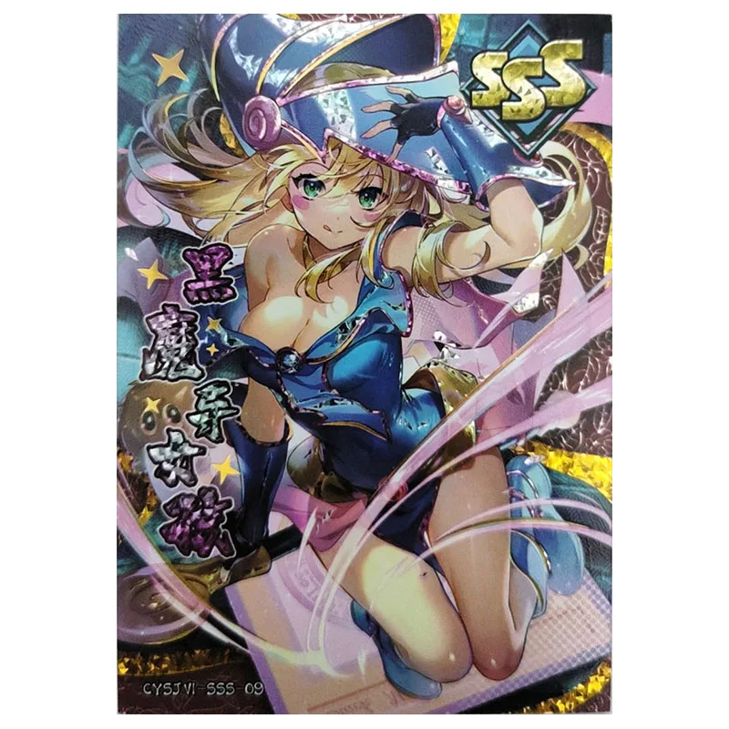 Anime Godin Verhaal Zeldzame SSS Collectible Kaarten Enkidu Black Magician Girl Kamisato Ayaka Stelle Speelgoed voor jongens Verjaardagscadeau