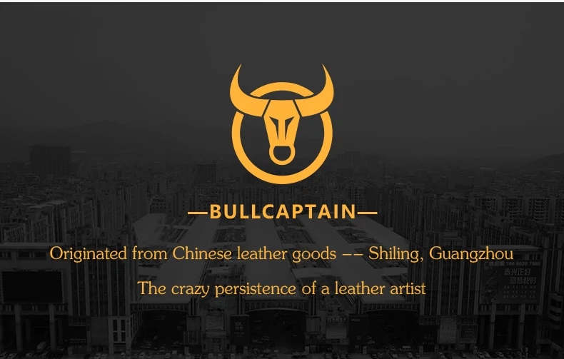 BULLCAPTAIN Herren-Geldbörse aus Echtleder mit RFID-Schutz, Ausweisfenster, vertikale Bifold-Geldbörse für Herren mit Vintage-Kartenhalter – Detail 14