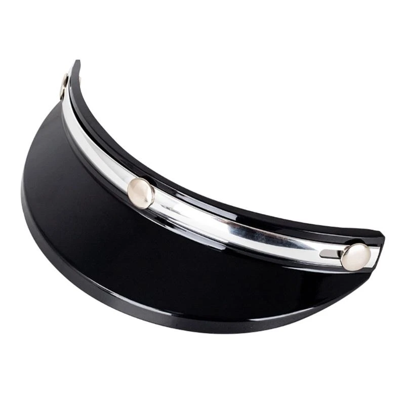 242A 3 Snap 3/4 Helmet Shield ,Helmet Shield Protectors Helmet Shield Visor Wind Shield Flip Up Visor Replacement
