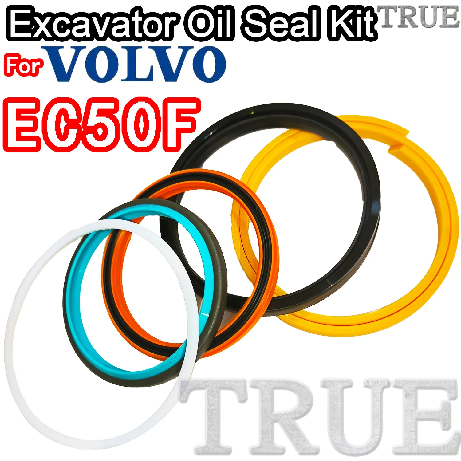 

For EC50F VOLVO Oil Seal Excavator Repair Kit Spovel Hammer Construction Tool Set Pack Heavy Master Excavating Machinery Rebuild