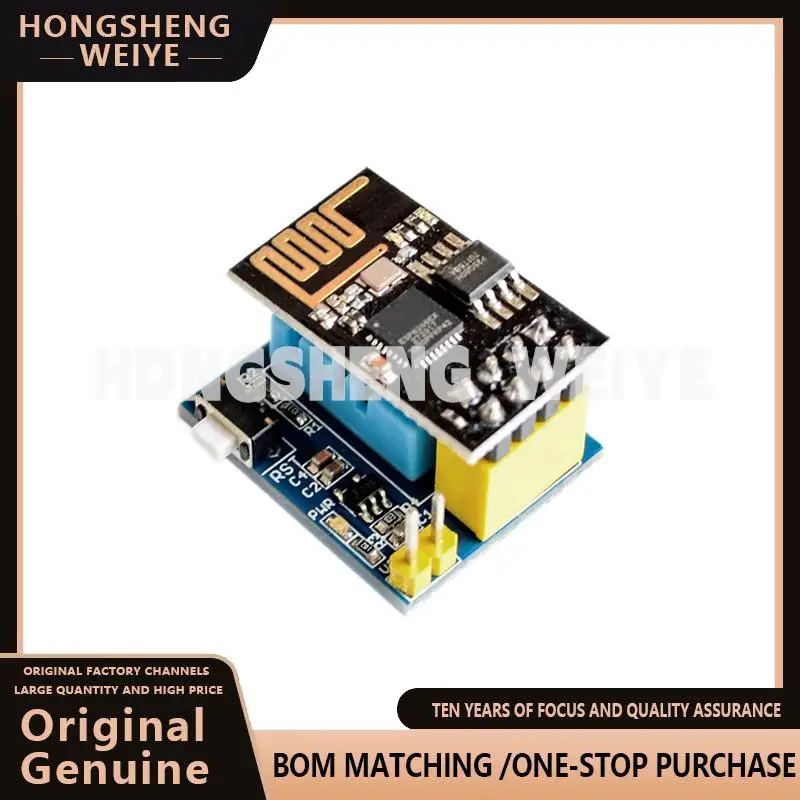 100% nuevo ESP8266 ESP-01 ESP-01S DHT11 Módulo Sensor de temperatura y humedad ESP8266 WIFI NodeMCU Smart Home IOT DIY Kit 100% nuevo