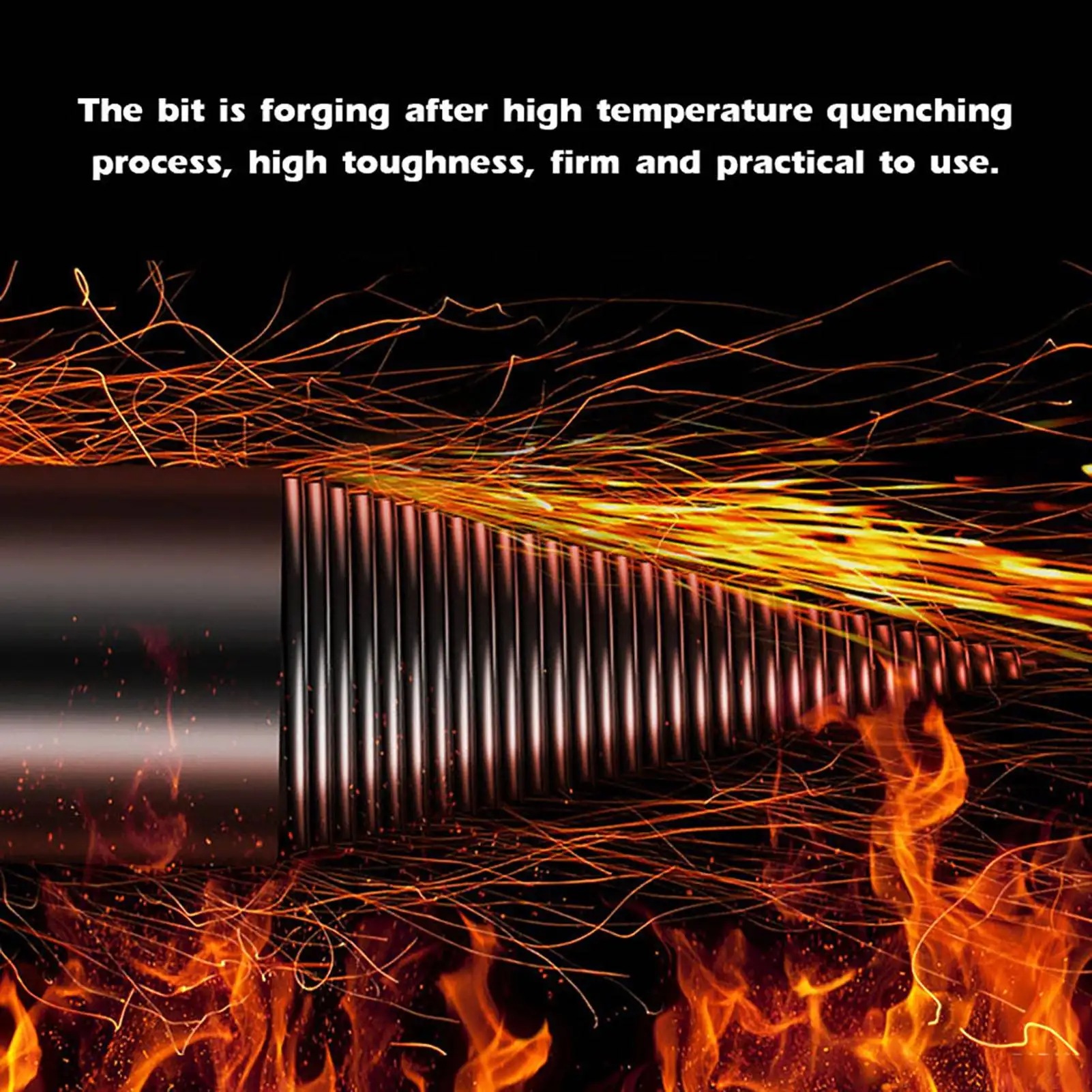 32mm Firewood Chop Drill Bit Wood Splitting Tool Cone Log Splitters Electric Timber Breaking Machine Bit Chopper Breaker