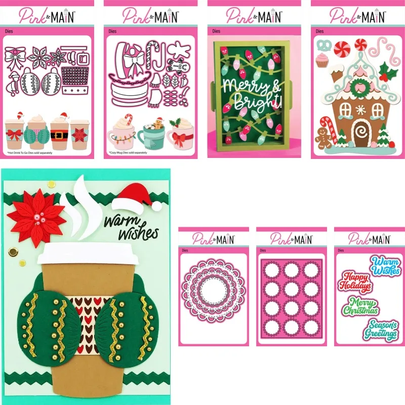 Dreamy and Beautiful Candy House Cutting Dies Scrapbook Diary Decoration Stencil Embossing Template DIY Greeting Card Handmade