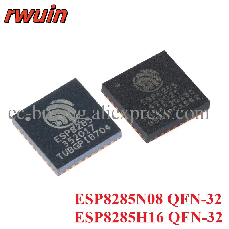 ESP8285 ESP8285N08 ESP8285H16 QFN-32 QFN32 WiFi Built-in 2MB Flash ESPRESSIF ESP8285EX IC Chip