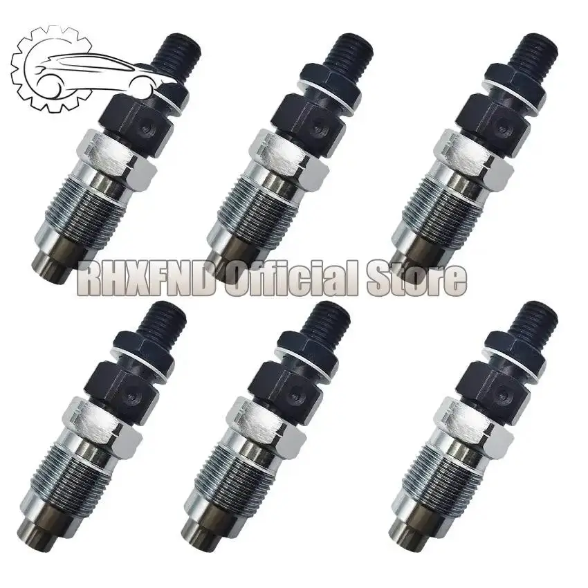 23600-19075 23600-17090 6pcs 1HZ Fuel Injector Assembly Suitable for Toyota Land Cruiser Roller Coaster BB60 HZB70 BJ73 UZJ100