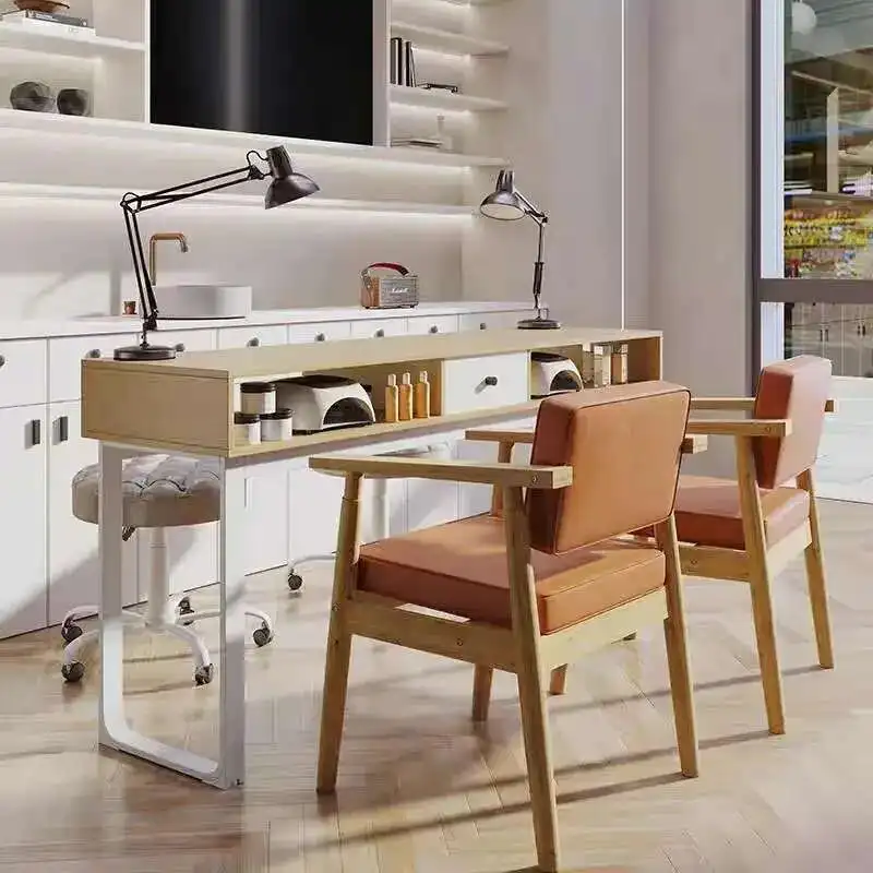 

Nail Tech Tabl Salon Table Manicure Accessories Nails Set Polish Powder Rack Cabinets Folding Cosmetic Màicure Desk Kit Chair