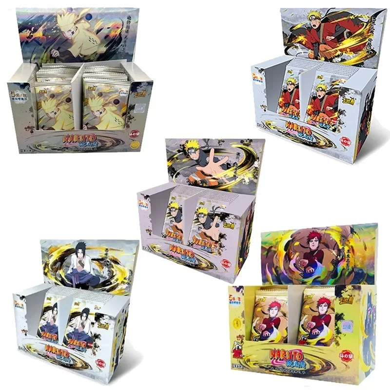 Naruto kayou karten kollektion anime peripherie geräte charaktere uchiha sasuke karten box papier hobby kinder geschenke spielzeug peripherie geräte