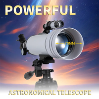 BORWOLF F40070M Professional Astronomical Telescope 200X Monocular 70MM Large-Aperture for Stargazing Bird Watching Moon Nebula