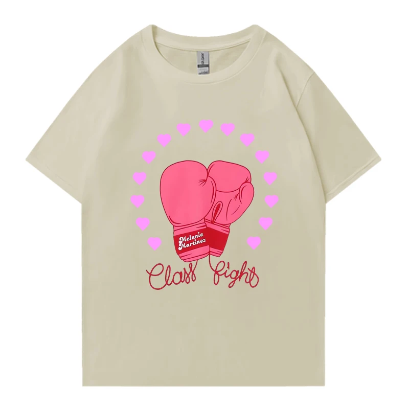 Cantante Melanie Martinez Classe Fight T-shirt Uomo Donna Y2k Divertente T-shirt oversize a maniche corte Unisex 100% cotone streetwear