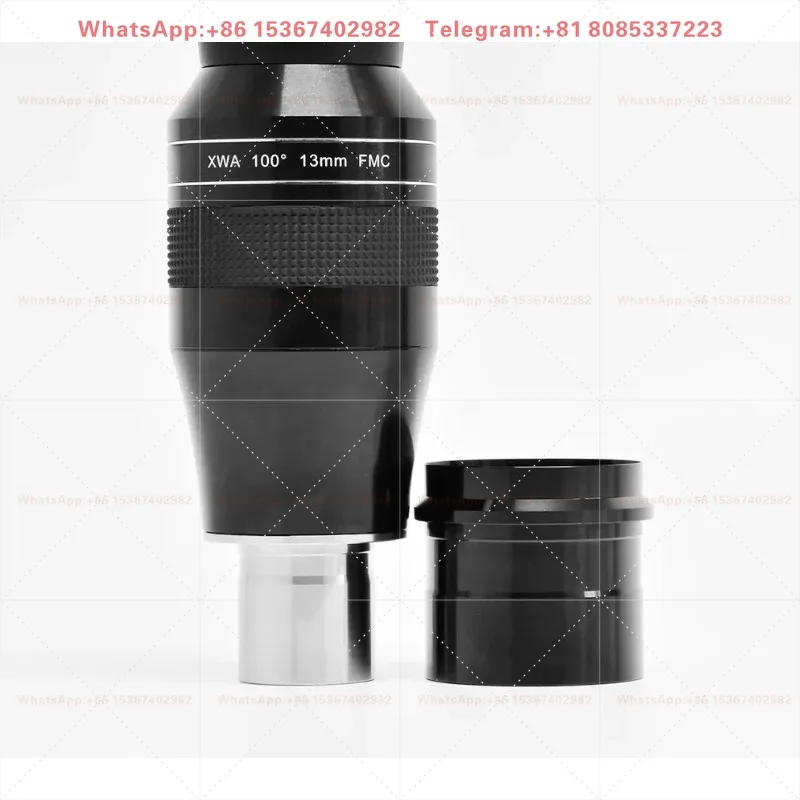 XWA 13mm 100° Ultra Wide Angle Eyepiece, 100 Degree Wide Field Optical Eyepiece for Observation Equipment