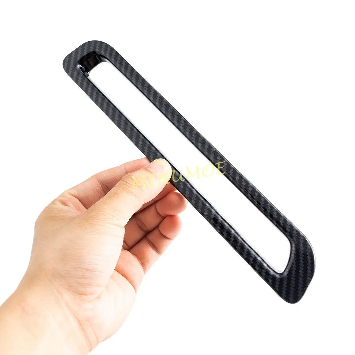 ألياف الكربون عاكس خلفي يحيط غطاء خفيف للضباب لهوندا ZR-V ZRV 2023 2024 2025 #4