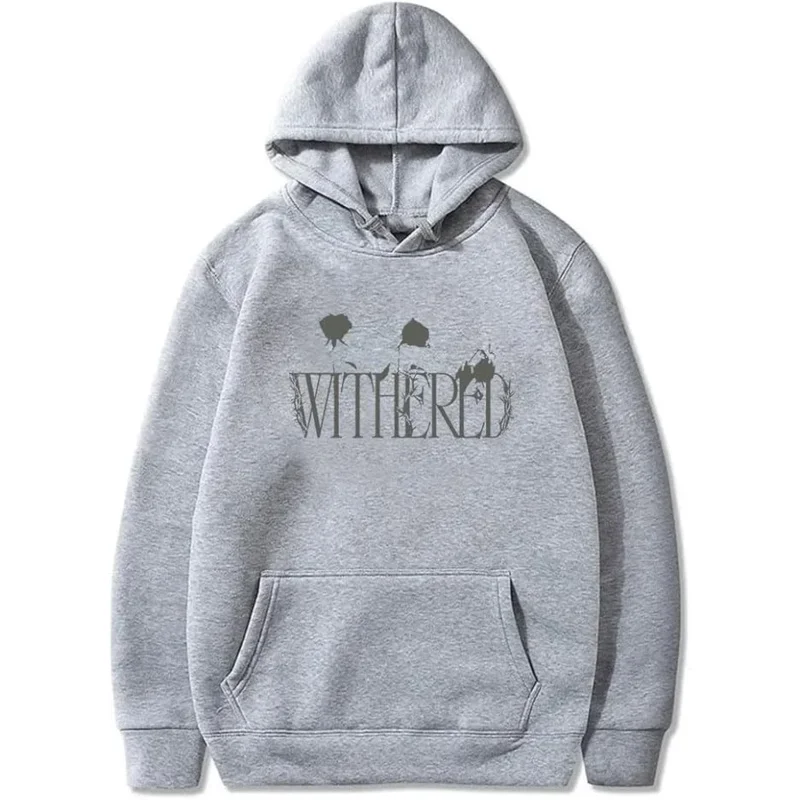 2025 yiyi D4vd Withered Logo Толстовки с капюшоном Tour Merch Пуловеры для женщин и мужчин Модная уличная одежда в стиле хип-хоп Толстовки с длинными рукавами