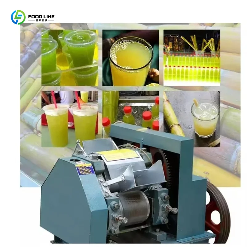 Customized Industrial Sugarcane Crusher Juicer Commercial Grade High Efficiency For Beverage Processing Factory