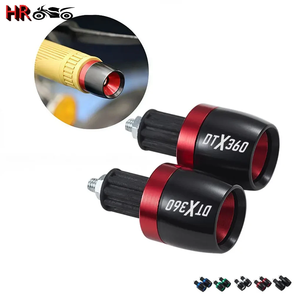 

New Fit For KYMCO DTX360 DTX 360 Motorcycle CNC Handle Bar Handlebar Grips Cap End handle Plugs cap Accessories
