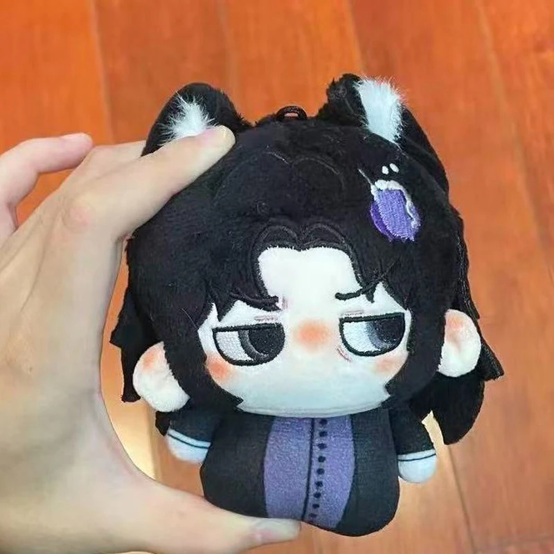 Muñeco de Peluche de Anime Severus Snape de 10 cm, Figuras de Peluche para Cosplay, Juguetes de Peluche, Colgantes, Llaveros, Regalos de Cumpleaños y Navidad