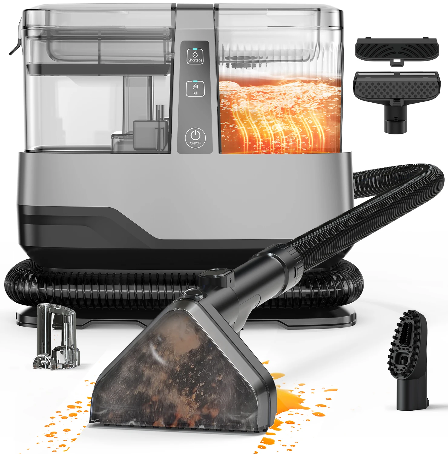 OMESER 750W Handheld Tapijtreiniger 15KPa Meubelreiniger Draagbare Bedrade Vlekkenreiniger Natte Stof Tapijt Bank Reiniging Huisdier Auto