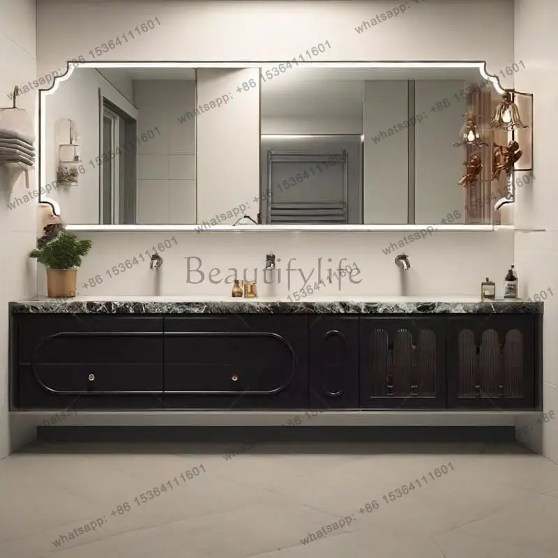 Modern Mirror Bathroom Cabinet Organizer Light Stuff Shelf Bathroom Cabinet Closet Drawer Meuble Salle De Bain Furniture