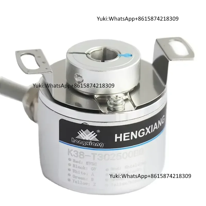 KJ38 CNC Spindle Encoder Absolute Stepper Motor Rotary with 5-11bit Hollow Shaft 6-10bit Options
