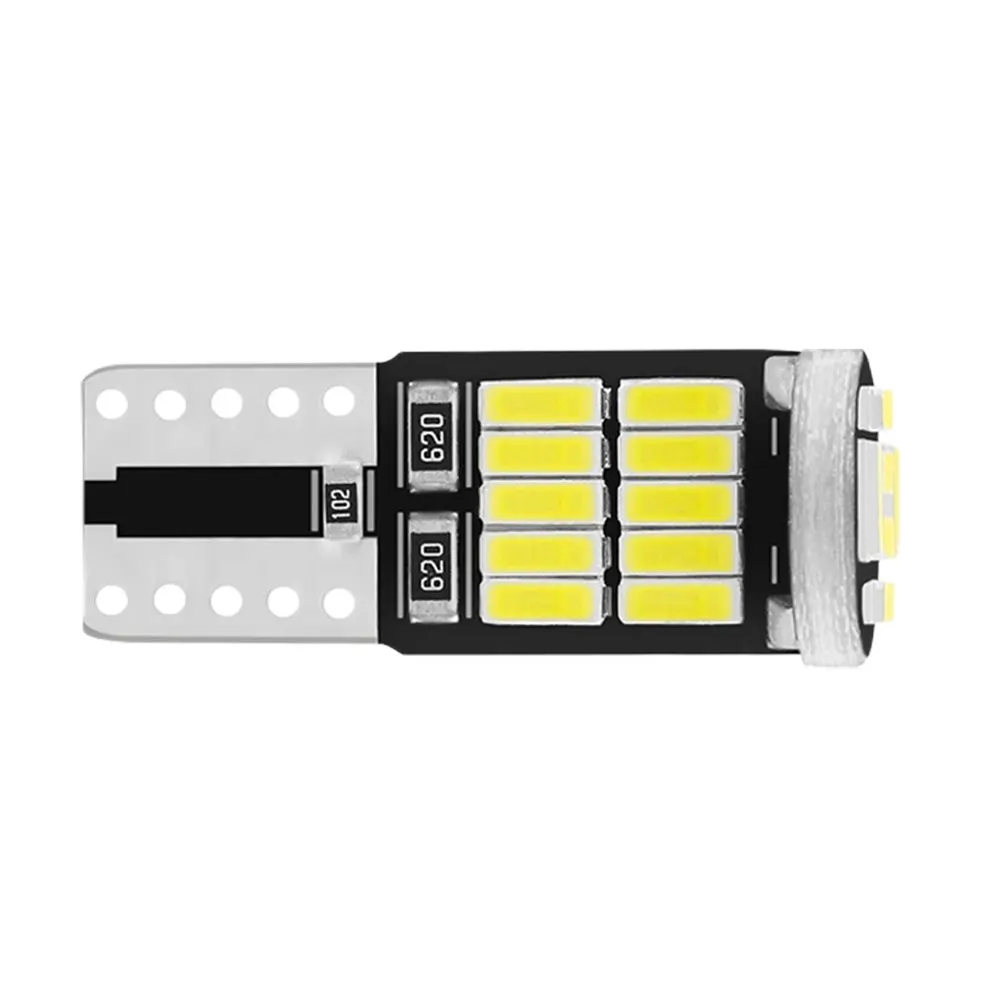 Luz LED Interior para coche, Bombilla superbrillante de 12V, T10, W5W