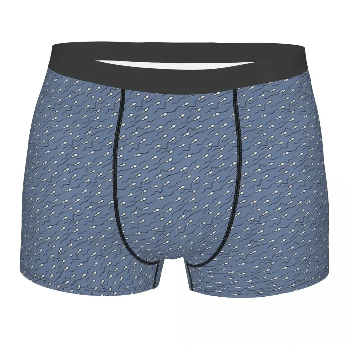 Penis Cock The Great Sperm Migration On Blue Underpants Cotton Panties Man Underwear Comfortable Shorts Boxer Briefs