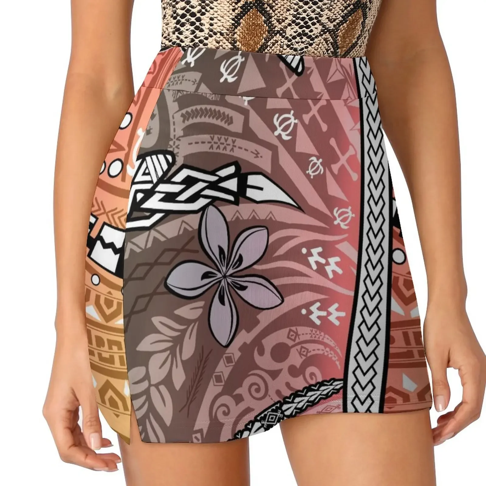 

Polynesian - Hawaiian Tribal Artboard 2025 Mini Skirt japanese style womens clothing Woman skirt