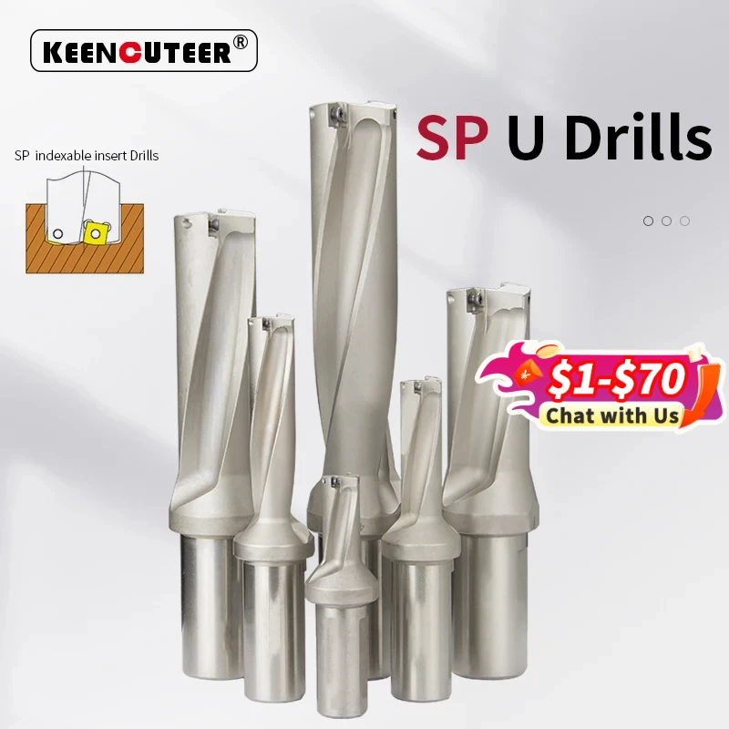 

Сверла по металлу, 13-50 мм, с индексируемой глубиной