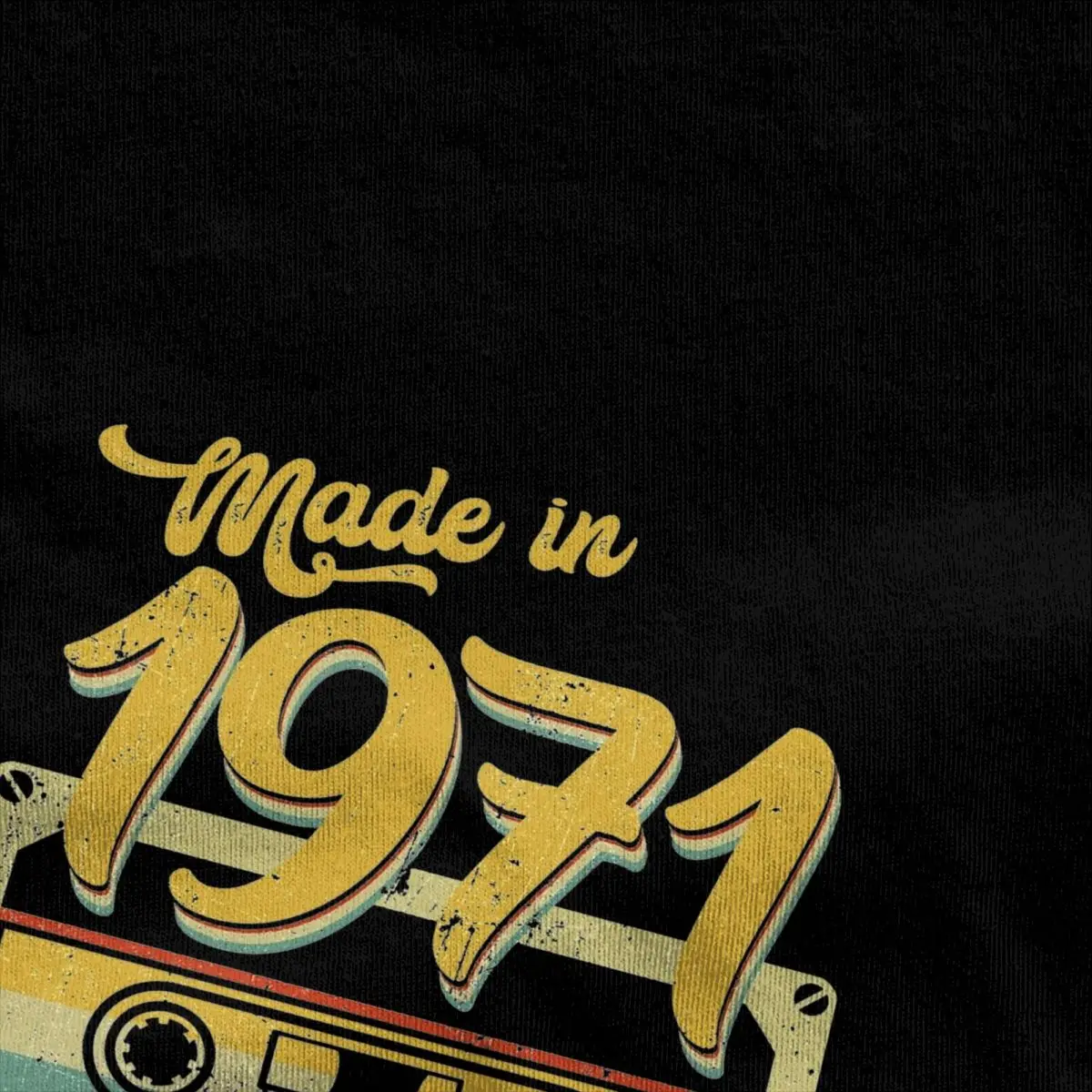 Made In 1971 T-Shirt limited edition Hip Hop T-Shirts Short Sleeve Y2K Basic Tops Summer Cotton Comfortable Plus Size Clothing