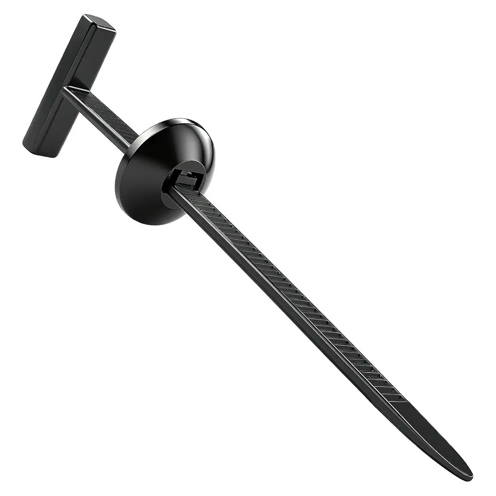 

Nylon Universal Cable Tie Buckle, Heavy Duty Self-Locking Nylon Zip Tie Clips With Pin, Suitable Car Daily Repair, Home & Gar