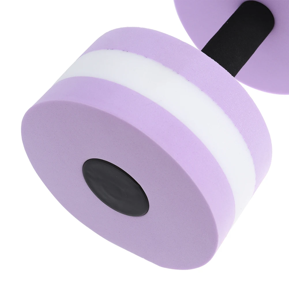 

1pc Water Floating Dumbbell Aquatic Barbells EVA Foam Low Absorption Pool Fitness Equipment Weights Aerobics Exercise