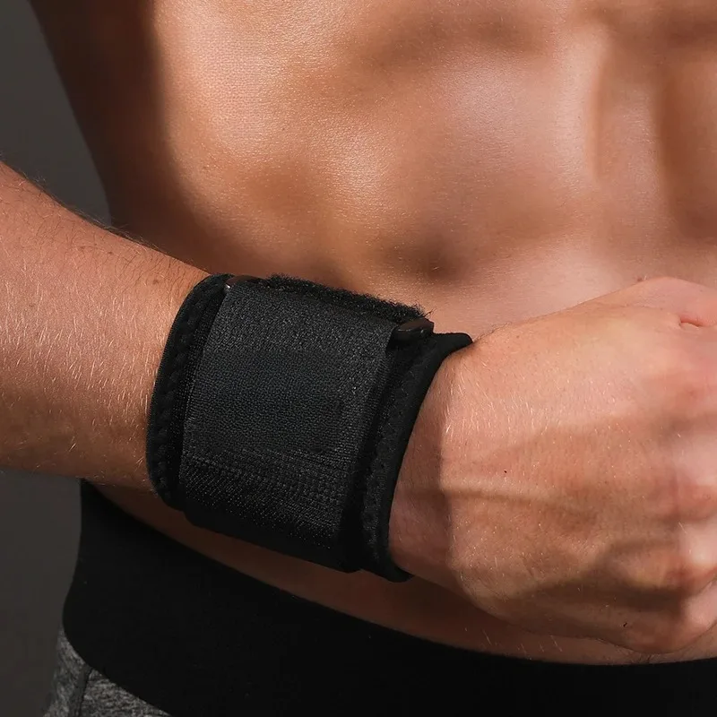 Muñequera ligera y ajustable para levantamiento de pesas, sentadillas, Kettlebell, ciclismo al aire libre, pulsera protectora para Fitness, 1 ud.