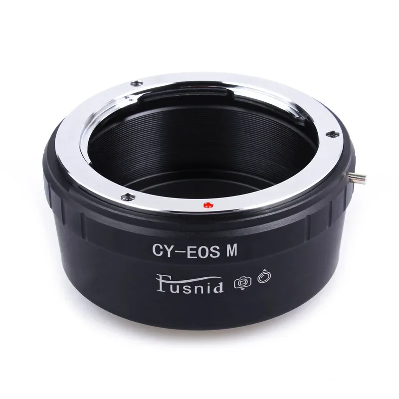 حلقة محول العدسة CY-EOS M لعدسة Contax Yashica C/Y CY إلى كاميرات Canon EF-EOS M M2 M3 M100 بدون مرآة