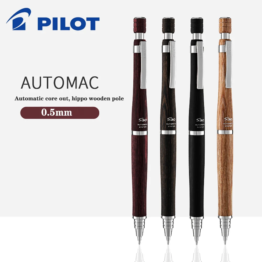 Japan Pilot S30 Mechanical Pencil Log Rod Low Center Of Gravity Automatic Core Anti-Break Core 0.5mm Office Stationery