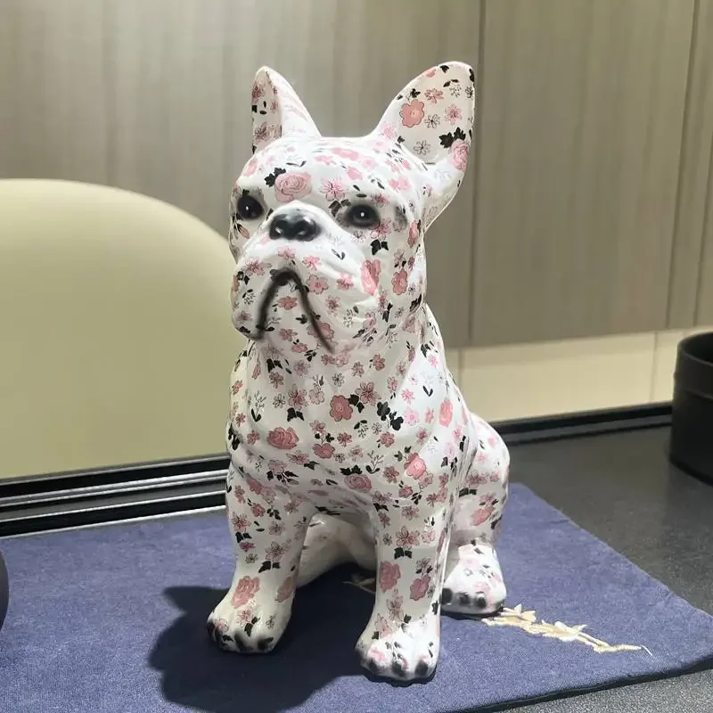 Modern Simple Myna Dog Decoration Creative Home Wine Cabinet Decoration Office Desktop Decoration Crafts