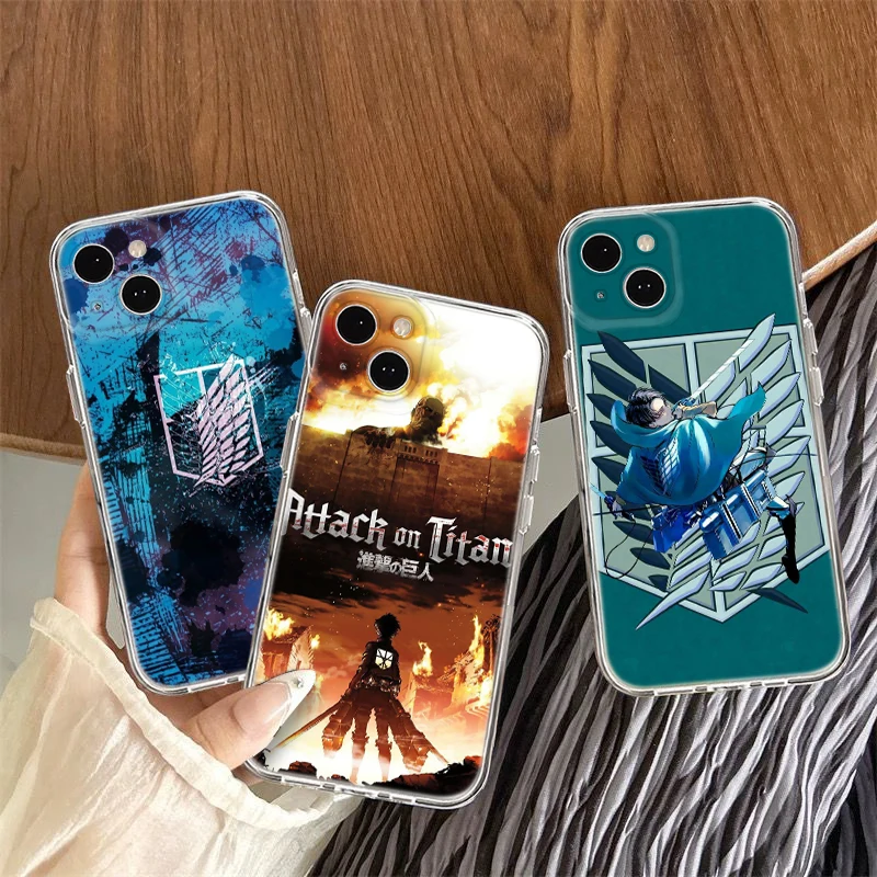 Attack on Titan Anime Soft Case for Moto G4 Plus G41 G5 Plus G50 G51 G5S G6 Play G60 G7 Power G71 G5 G9