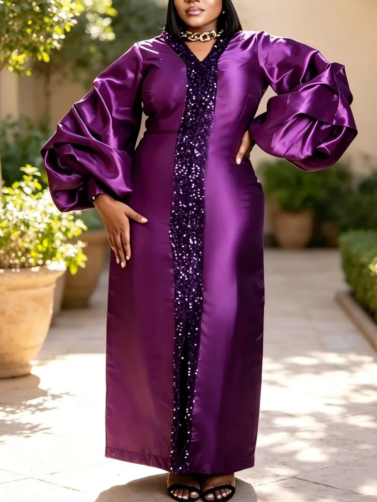Afrikanische Kleider für Frauen Vetement Femme Dashiki Abaya Maxikleid Afrika-Kleidung Dashiki Ankara Kleider Sommer Herbst Neu