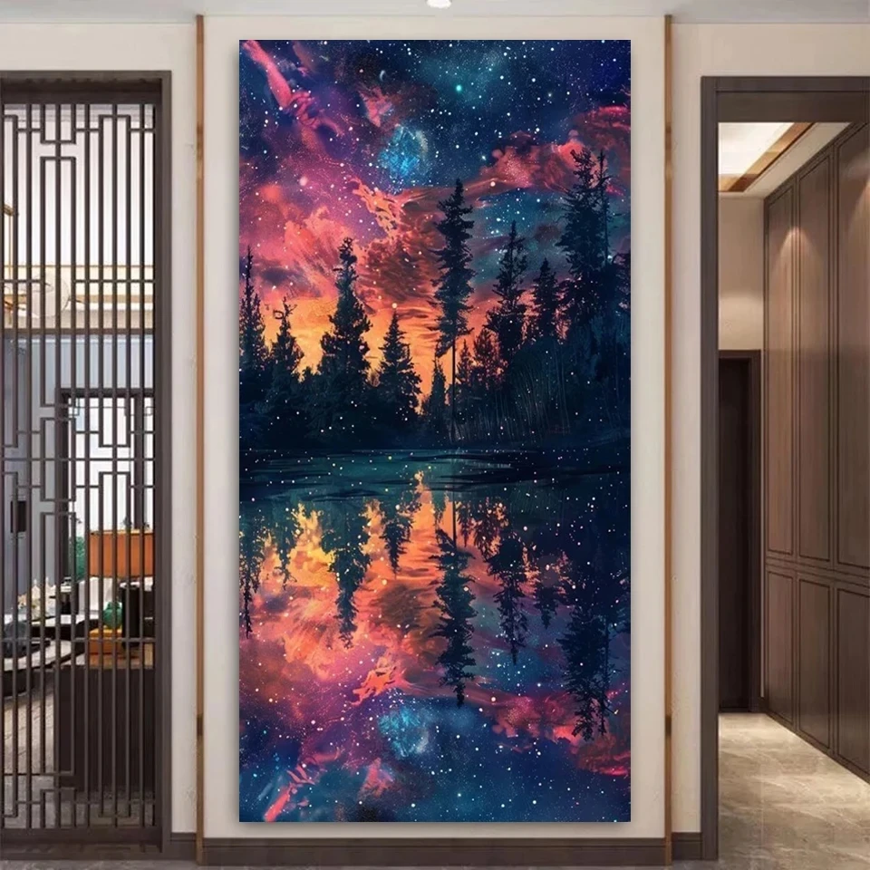 

AliExpress All Categories Diamond Painting Bears Search by image 3 5d Diamond Art Painting Aurora Starry Sky Landscape