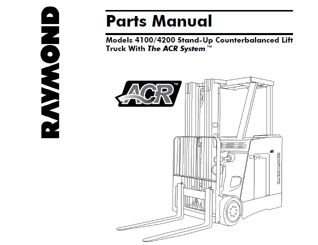 

SpecDiag RAYMOND Forklift 11.97GB PDF Service Parts Manual & Schematics Update 2020 DVD