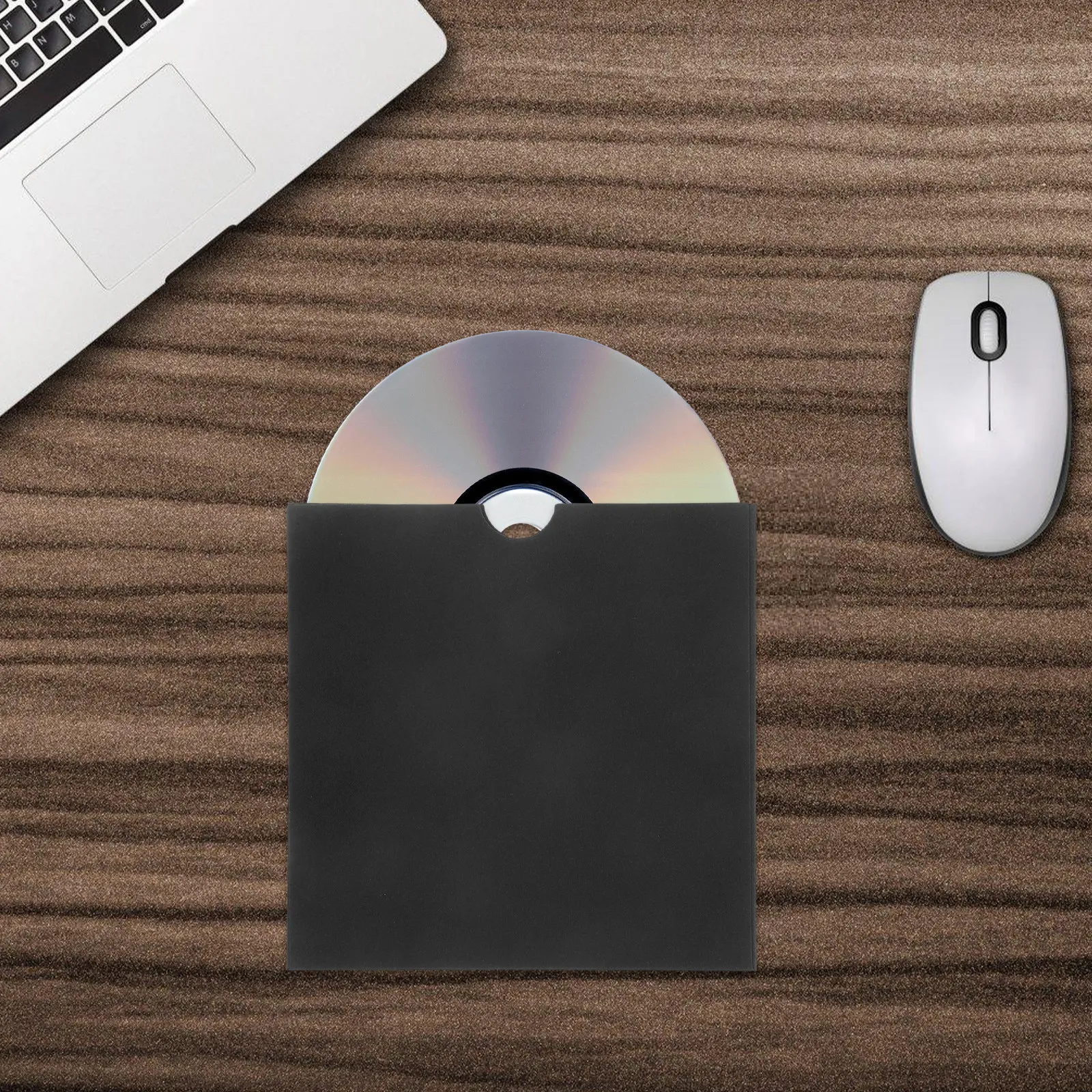 25Pcs Kraft Paper Cd Dvd Envelopes Sleeves Covers for Archiving Mailing Storage Space Efficient Dust Moisture Scratch Protection
