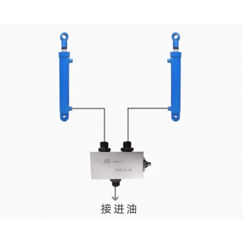 FJF06-01-00 Hydraulic Synchronous Shunt Flow-Combining Balance Valve Two-Way Cylinder Same Lift Same Drop for Laboratory Hydraul