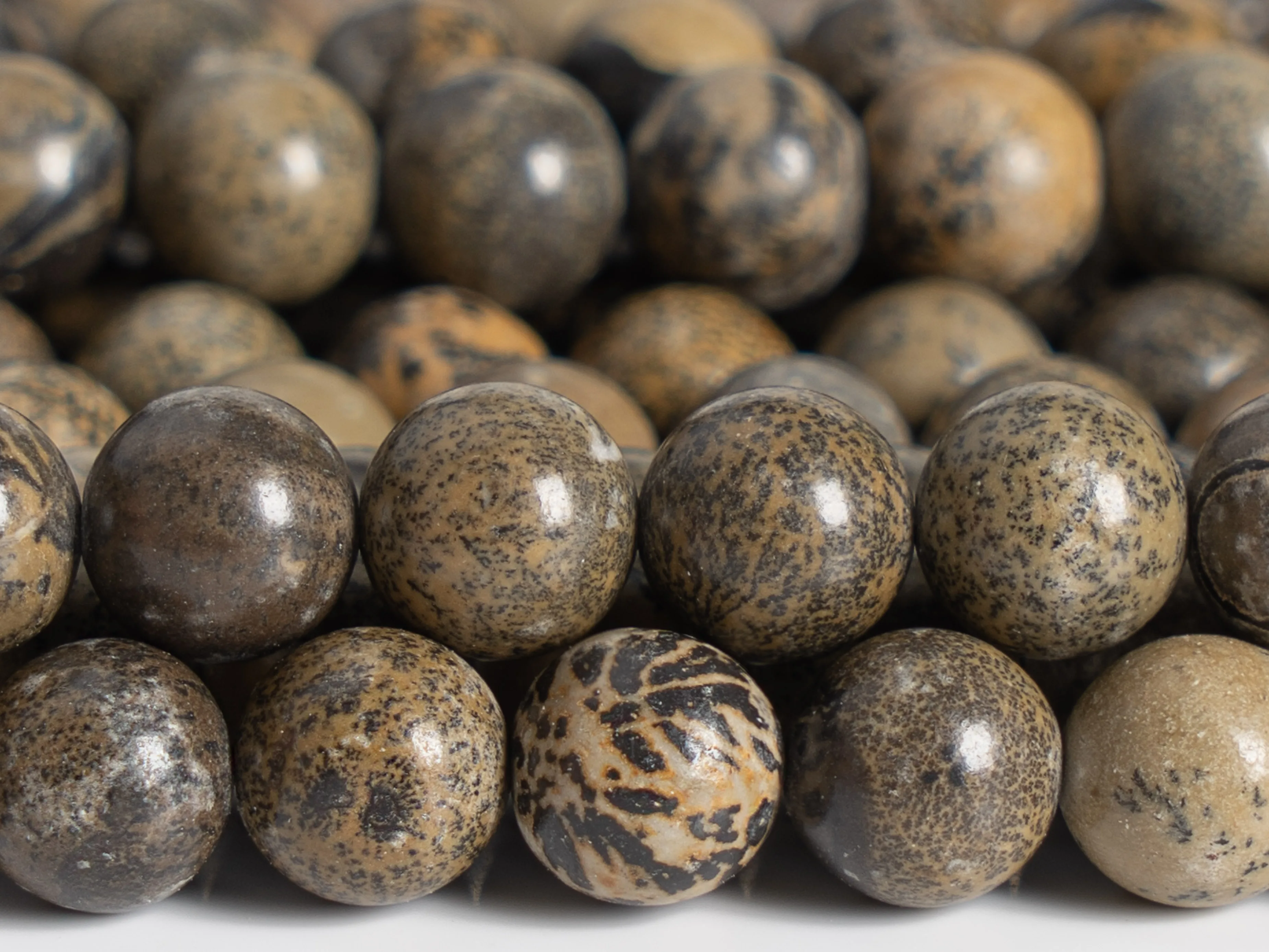 Natural stone Dandelion Jasper Beads  Grade AAA Gemstone Loose Beads Round shape Size Options 4/6/8/10/12mm for Jewelry Making