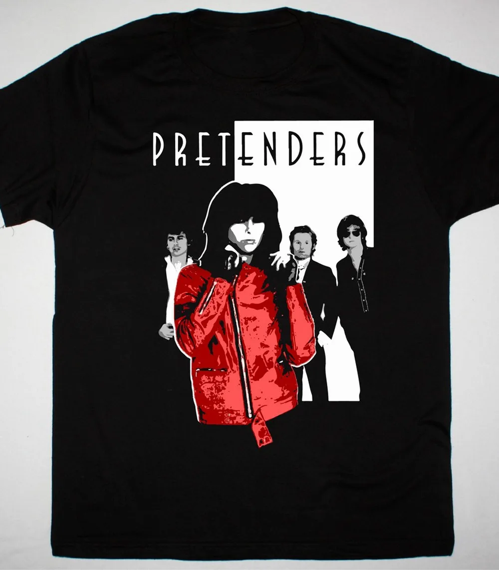 The Pretenders artwork black T shirt short sleeve All sizes TA5603