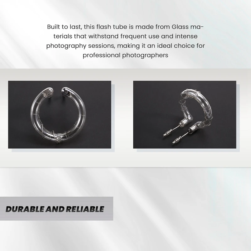 Tabung kilat profesional 400Ws untuk Godox SK400/SK400/SP400/DP400/300D/400D/GS400/Q5300/05400/TC400 Flash