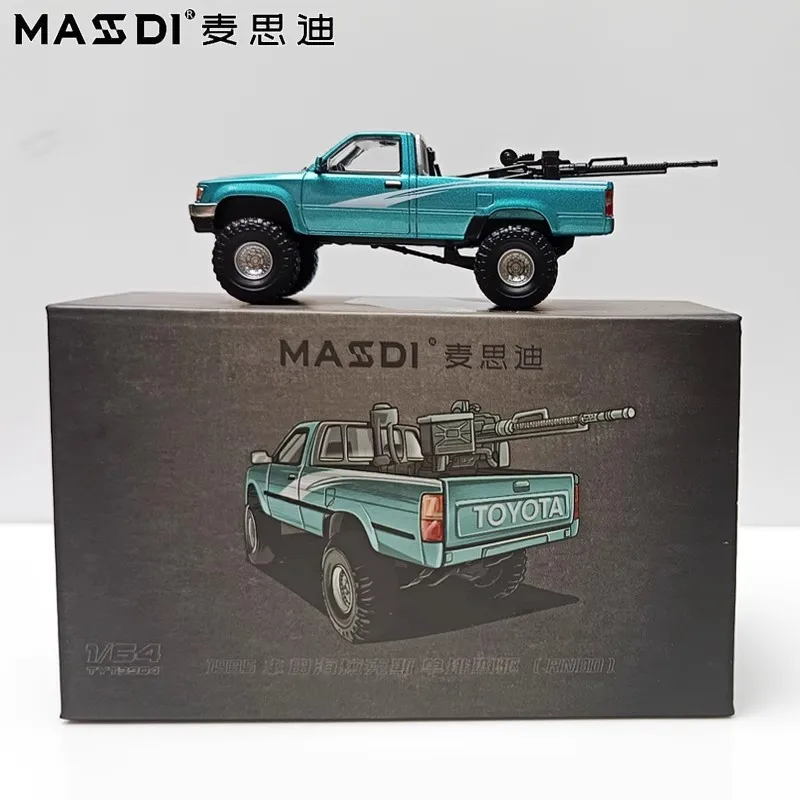 New In Stock Masdi 1:64 Toyota Hilux Dual Row Four 4wd Pickup