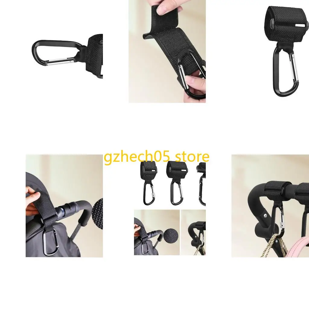 

D55E Practical Carabiner Hook High Capacity Hook for Easy Attachments & Removal
