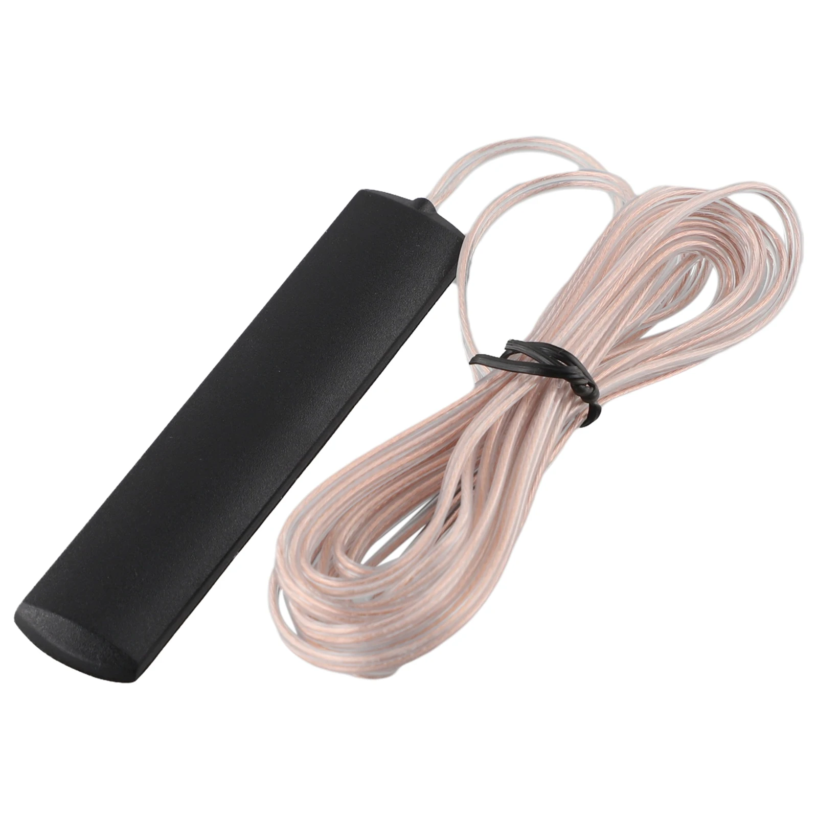 Upgraded FM Stereo Antenna Signal Booster Compatible with Telescopic Antennas Stable Signal Transmission 5db Gain