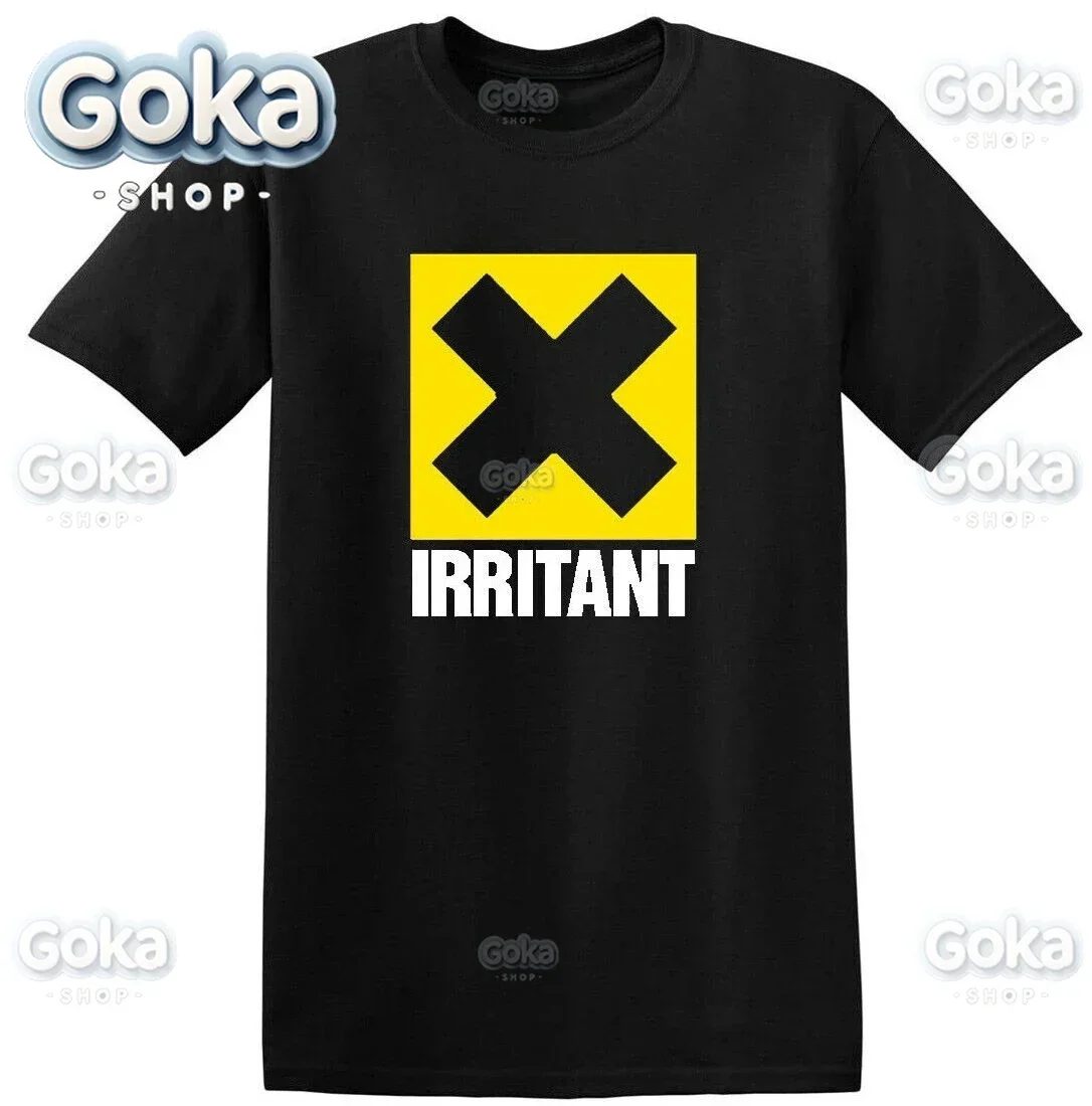 

Irritant T Shirt Mens Funny Cool Classic Design Retro Comedy Joke Gift Tee Cotton T Shirts Women T-shirt Y2K Clothes Cute Tshirt