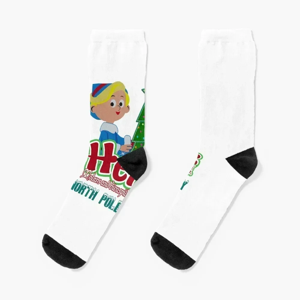 

Hermie the Elf Dentistry Socks Men's winter thermal custom Sports Woman Socks Men's